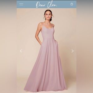 Dear Cleo Rose Quartz Bridesmaid Dress